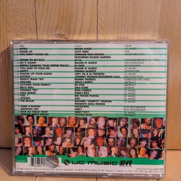 4 the Clubheadz Dance Music Compilation CD by - Green and White - Picture 3 of 6